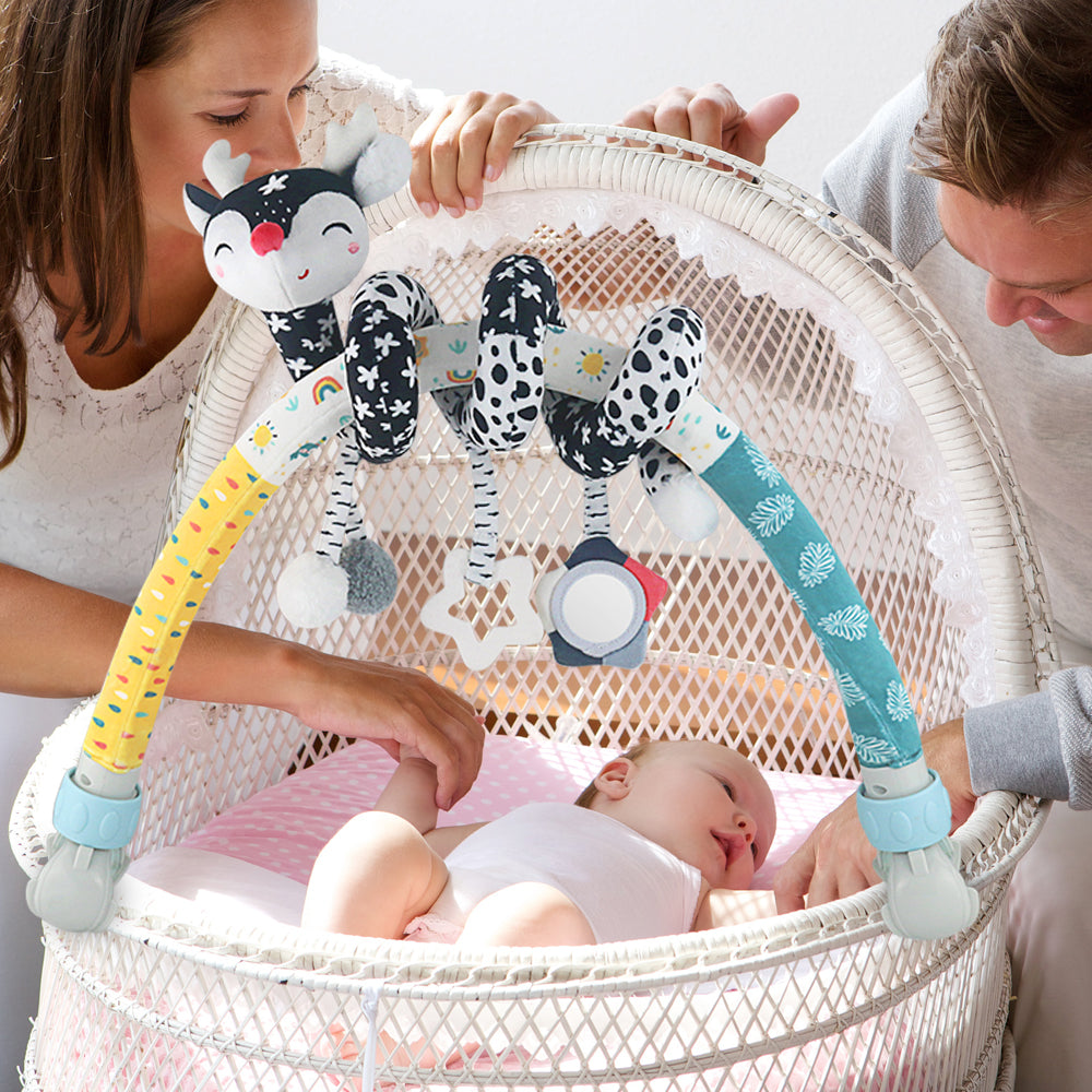 High-Contrast Black & White Baby Arch Baby pram Toys