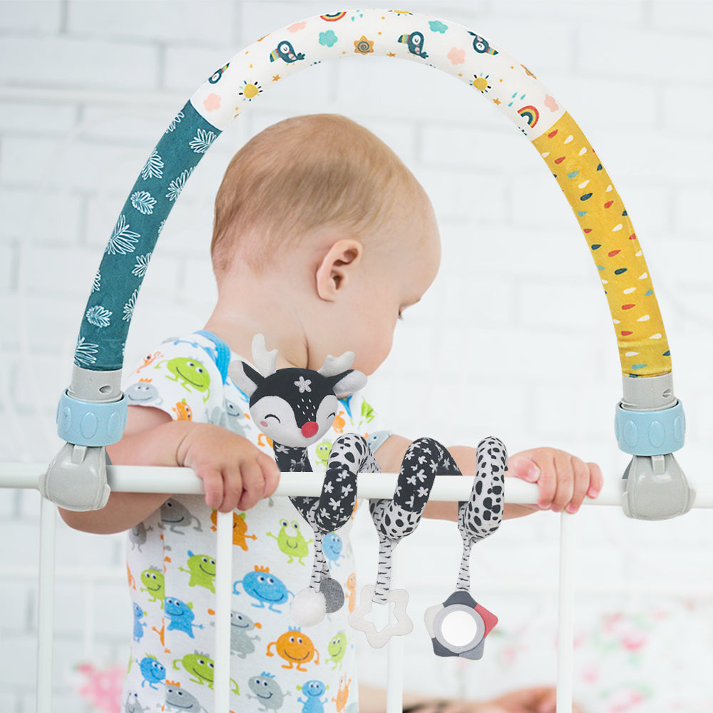 High-Contrast Black & White Baby Arch Baby pram Toys