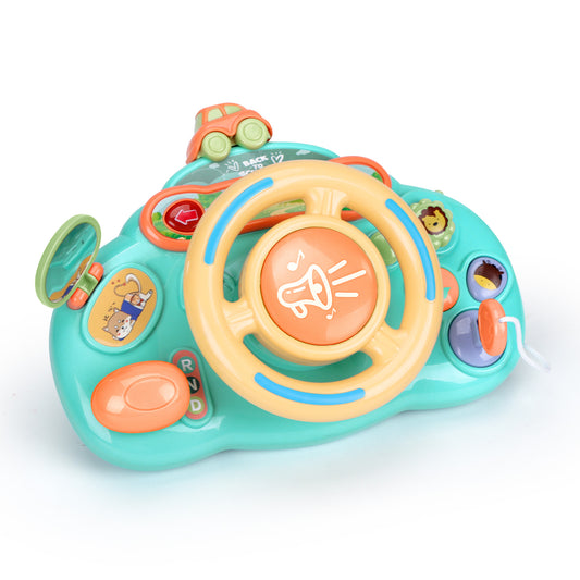 Caterbee Baby Turn & Learn Driver – Interactive Steering Wheel Toy with Lights & Sounds | Fun Learning Toy