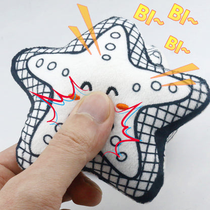 Baby Activity Arch Toy – Stroller & Crib Toy Bar with Hanging Sea Animals, Rattles & Sensory Book – Underwater Travel Toy for Infants(Ocean)