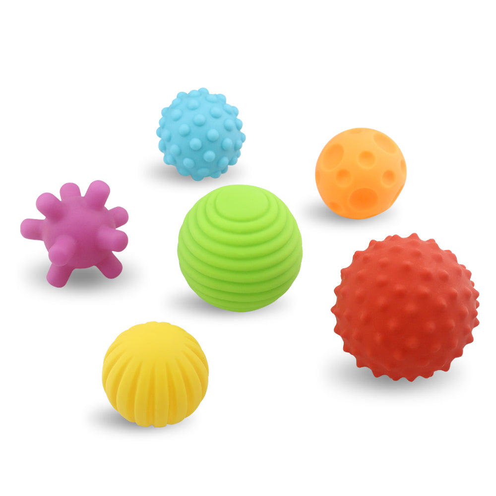 🛁 Caterbee Sensory Bath Balls for Toddlers (6PCS)