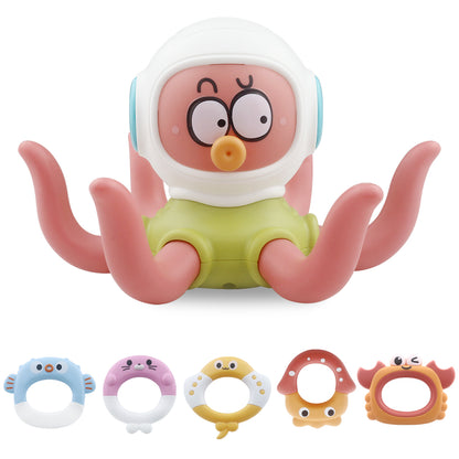 Octopus Bath Toy Set – Make a Splash with Fun