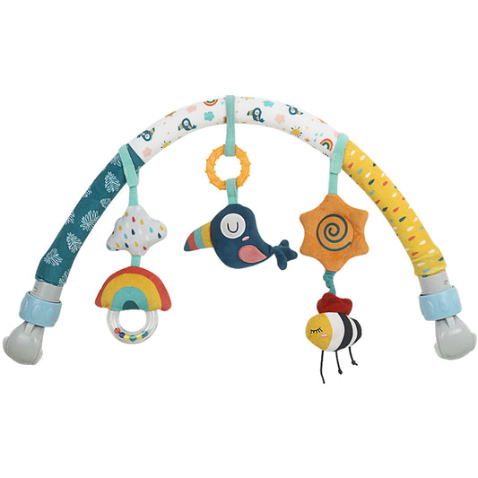 Caterbee Baby Arch Toy – Stroller & Car Seat Activity Bar (0M+)