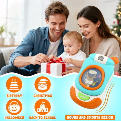 Caterbee Baby Musical Light-Up Cell Phone toys