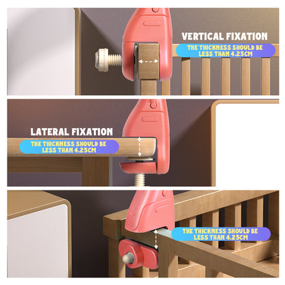 Caterbee Baby Cot Mobile Toy with Light, Projector & Bluetooth (Pink)