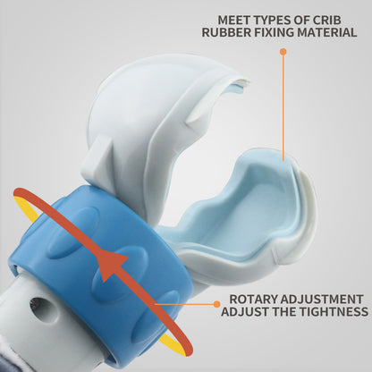 Black & White Baby Activity Arch Toy – Travel Mobile Toy Bar with Hanging Animals for Strollers, Cribs & More