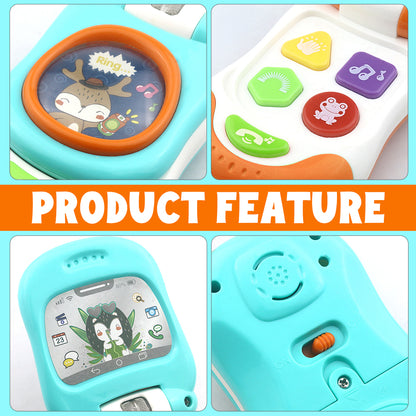 Caterbee Baby Musical Light-Up Cell Phone toys