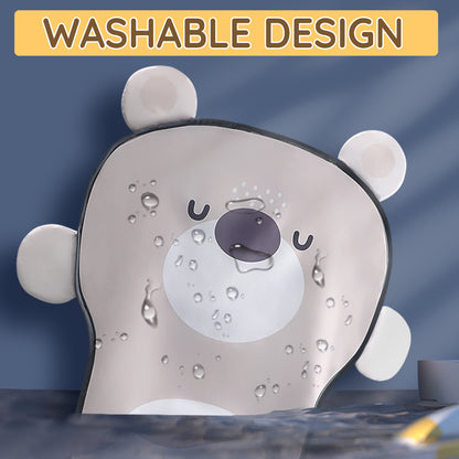 Caterbee Baby Piano Play Gym Mat with Music & Lights – Bear Theme Infant Activity Gym, Kick & Play Baby Mat with Hanging Toys for Tummy Time