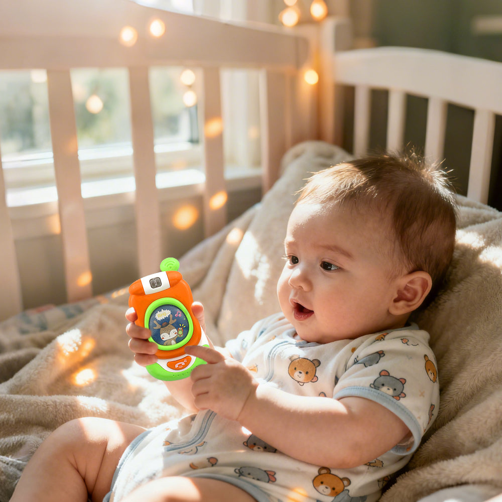 Caterbee Baby Musical Light-Up Cell Phone toys