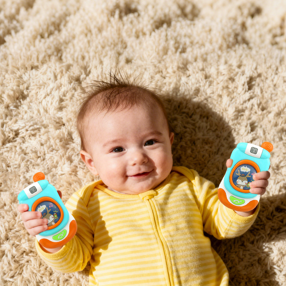 Caterbee Baby Musical Light-Up Cell Phone toys
