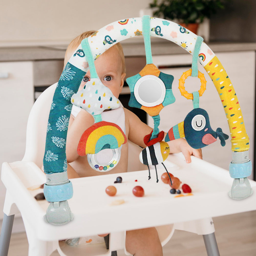 Caterbee Baby Arch Toy – Stroller & Car Seat Activity Bar (0M+)