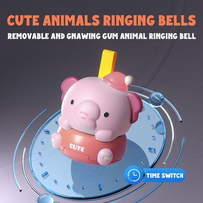 Caterbee Baby Cot Mobile Toy with Light, Projector & Bluetooth (Pink)