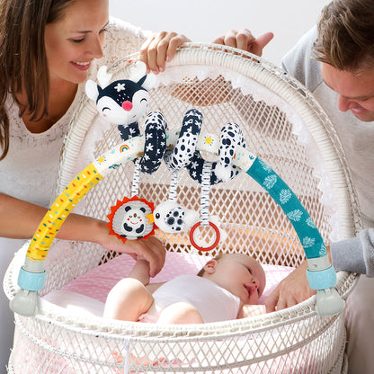 Caterbee High-Contrast Black & White Baby Arch pram Toys