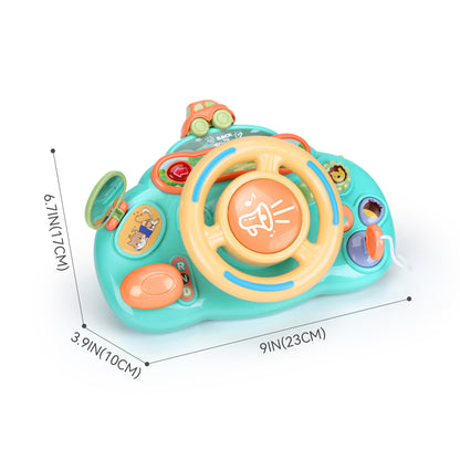 Caterbee Baby Turn & Learn Driver – Interactive Steering Wheel Toy with Lights & Sounds | Fun Learning Toy