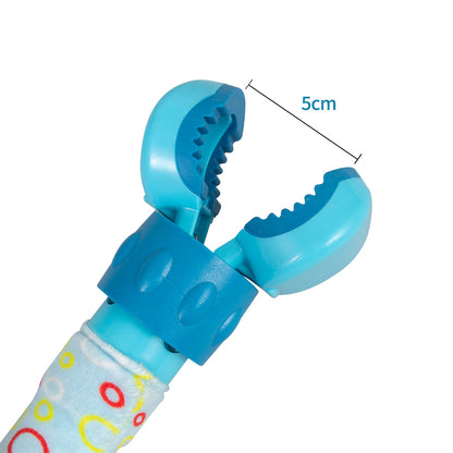 Caterbee Travel Arch Baby Bassinet Toy, Plush Hanging Pram & Stroller Toy for Infants & Toddlers | Sensory Development & Entertainment