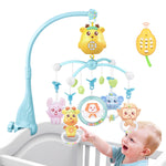 Rechargeable Baby Crib Mobile for Pack and Play (Pink)