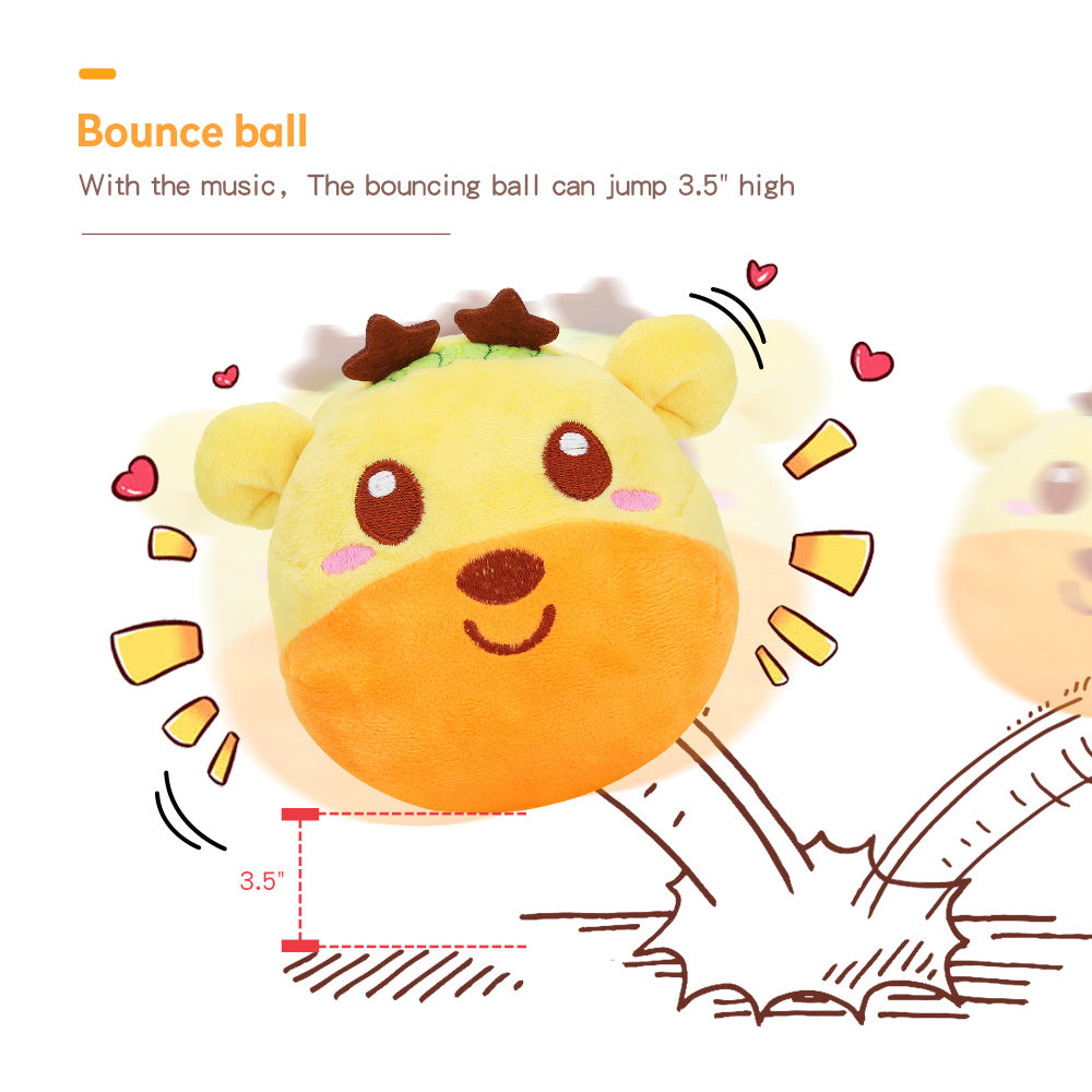 Dancing and Singing Musical Bounce Ball Rattle